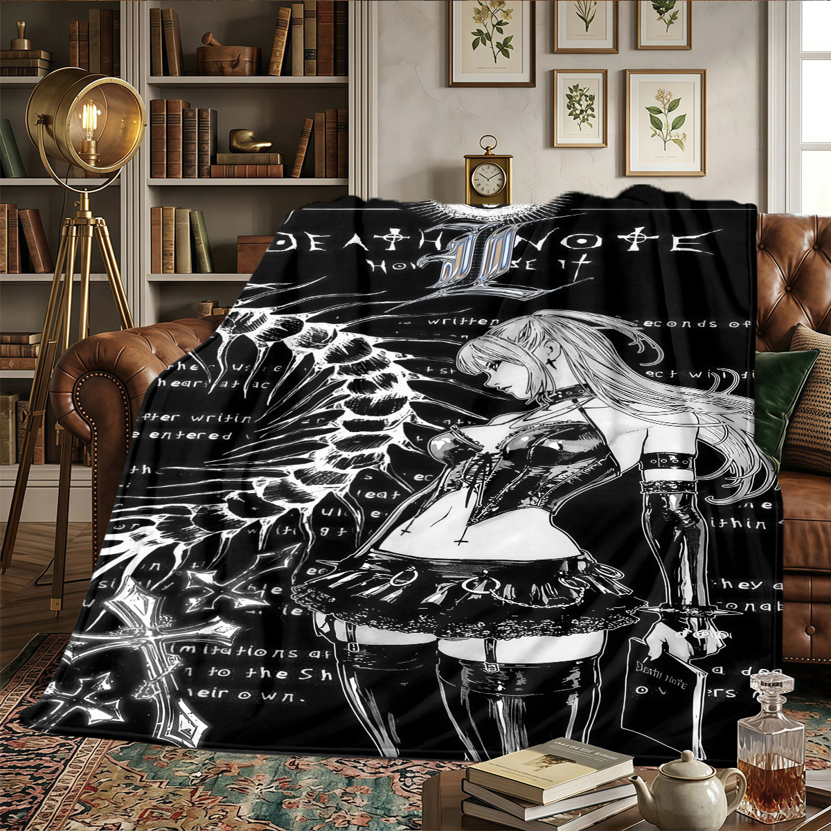 Home Textiles Notes - Coperta per la casa con motivi