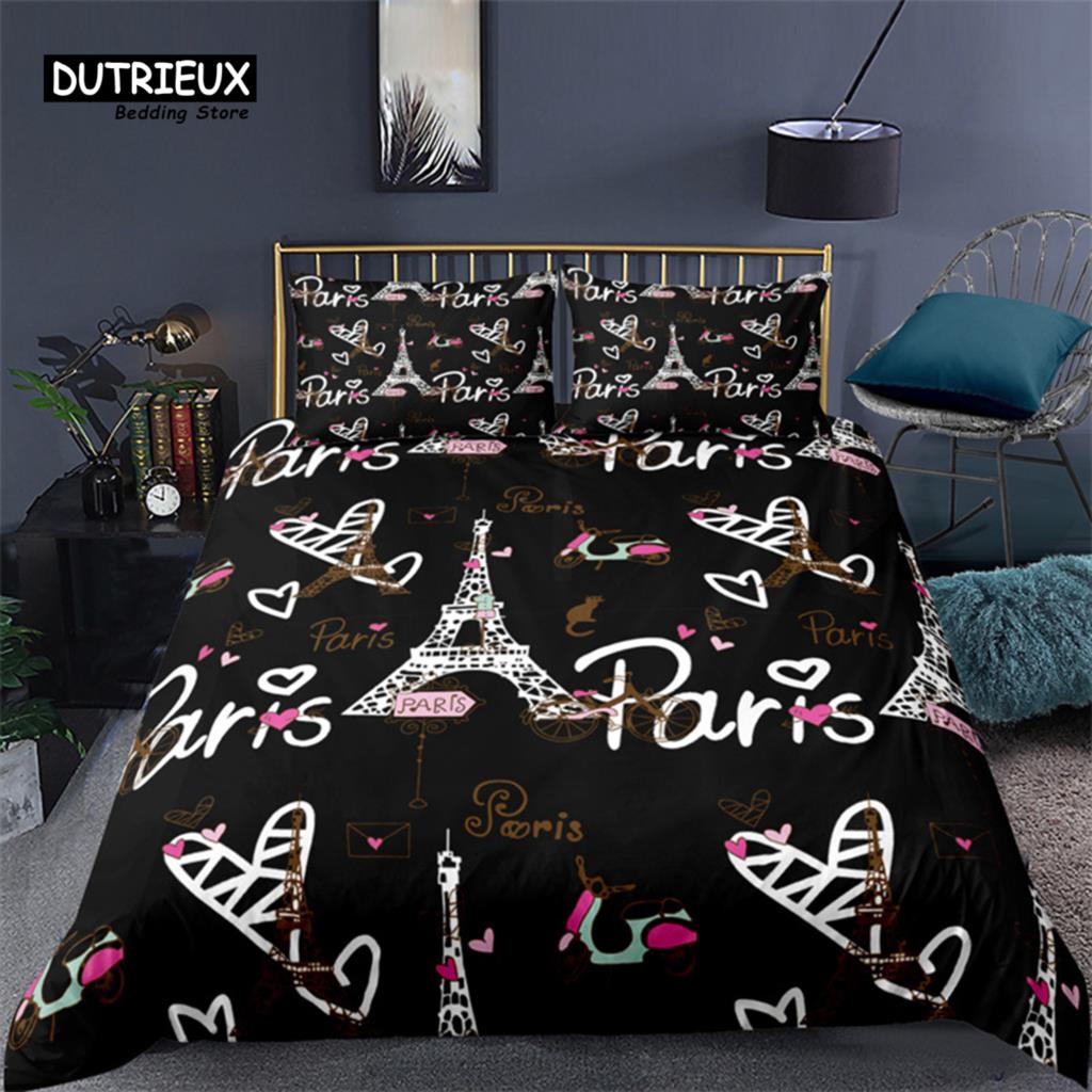 2/3PCS Morbido Parigi Torre Ei - Home Textiles Paris recensione e prezzo