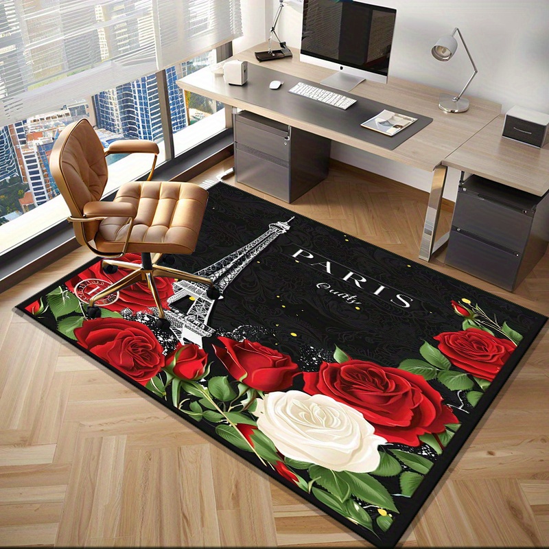 Tappeto romantico con rose del - Home Textiles Paris recensione e prezzo