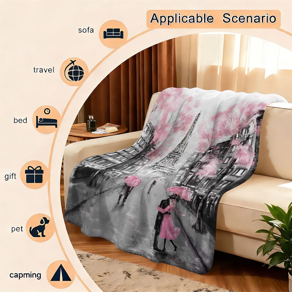 Coperta in pile di flanella ro - Home Textiles Paris recensione e prezzo
